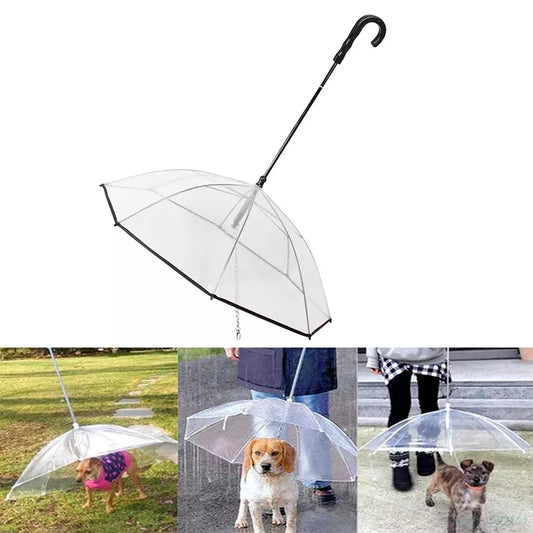 28" New Transparent Pet Umbrellas
